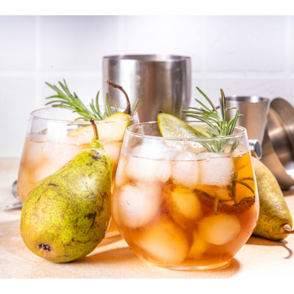 asian pear cocktail shrubs low calorie natural