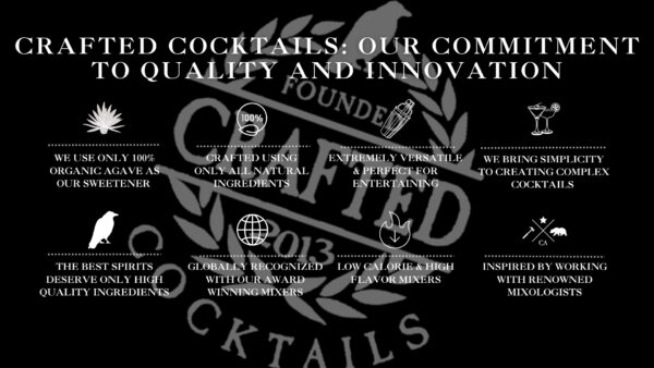 Crafted Cocktails Benefits - Our Commitment to Quality and Innovation