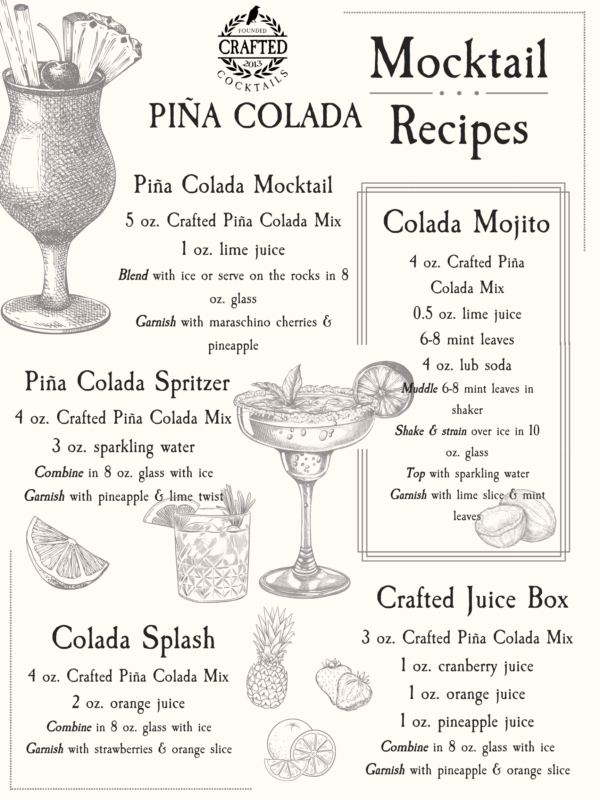 pina colada recipes