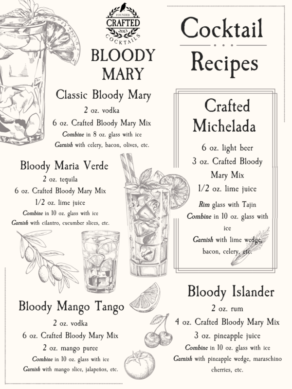 bloody mary recipes