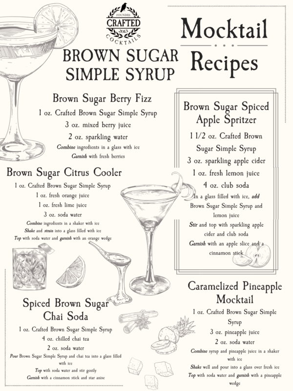 brown sugar simple syrup recipes