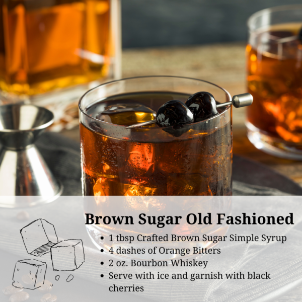 high quality brown sugar simple syrup