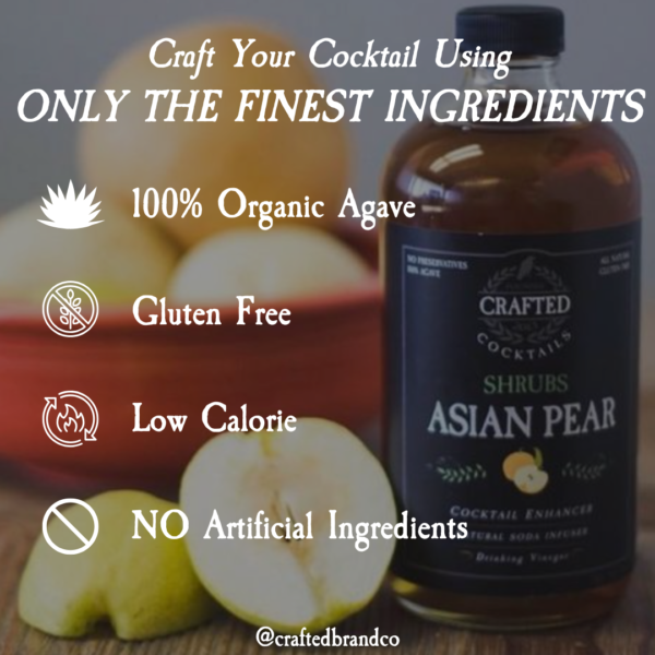 asian pear cocktail enhancer