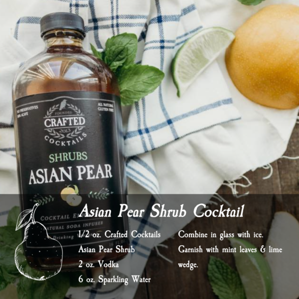 asian pear cocktail enhancer